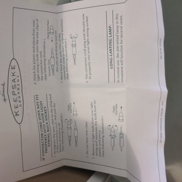 Flintstones Hallmark Light, Motion, and Sound ornament 1995 - Picture 5 of 6